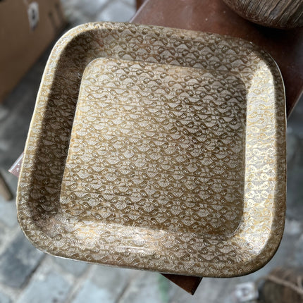 Dienblad Goud-Chroom