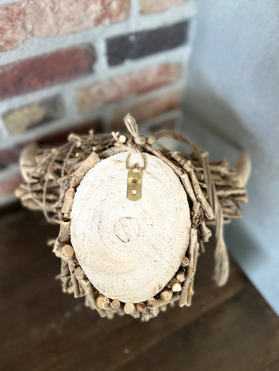 Houten Hooglander van takken M