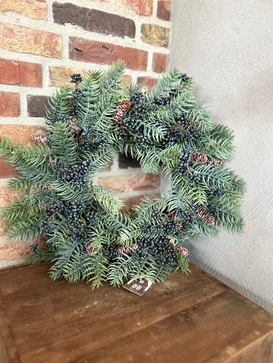 Krans hedera bes groen