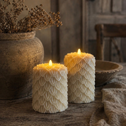 Beige Ledkaars M