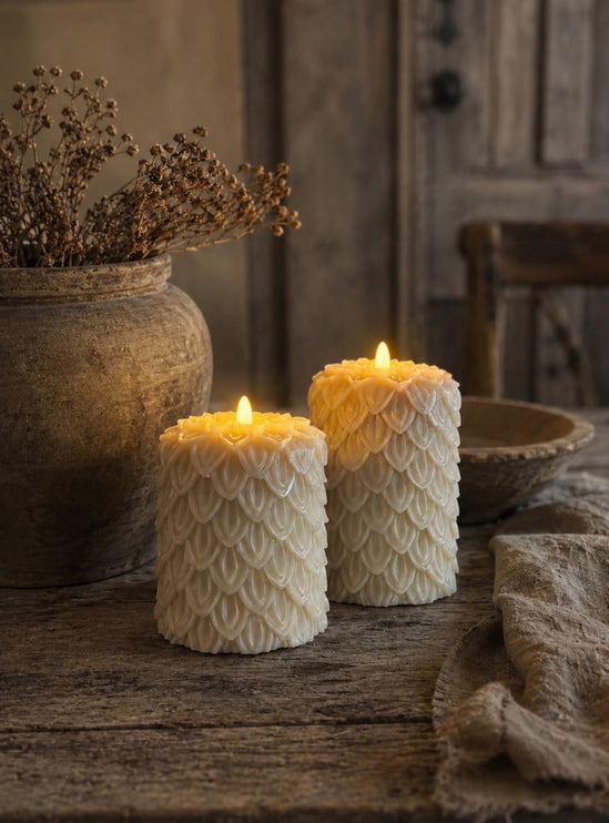 Beige Ledkaars M