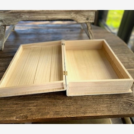 Houten Boekkist met naam naar wens