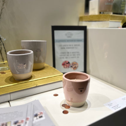 MY FLAME - SOJAKAARS IN EIERDOP - HAPPY DAY - JASMINE LUXE