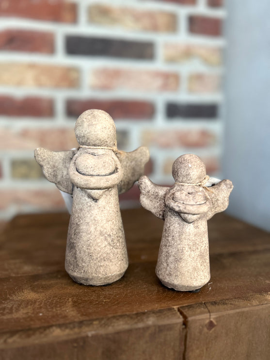 Stenen Engel met Hartje M