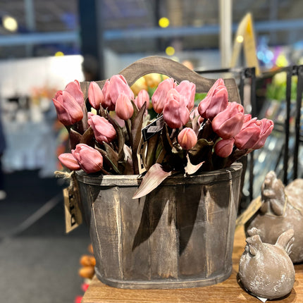 Houten Emmer ovaal
