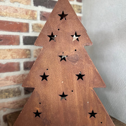 Kerstboom Roest Dubbel L