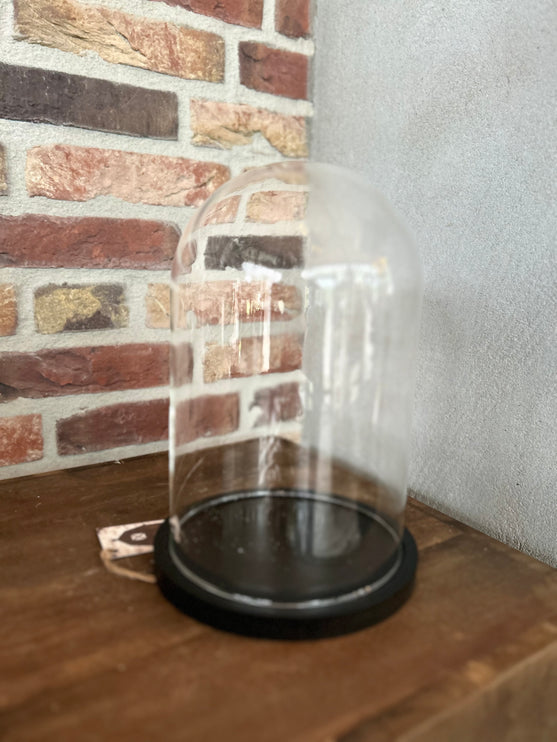 Glazen Stolp op Zwart M