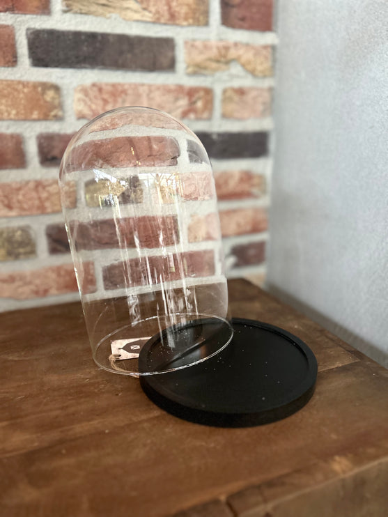 Glazen Stolp op Zwart M