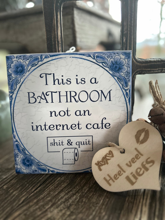Tegel Delfts Blauw - Bathroom not internet