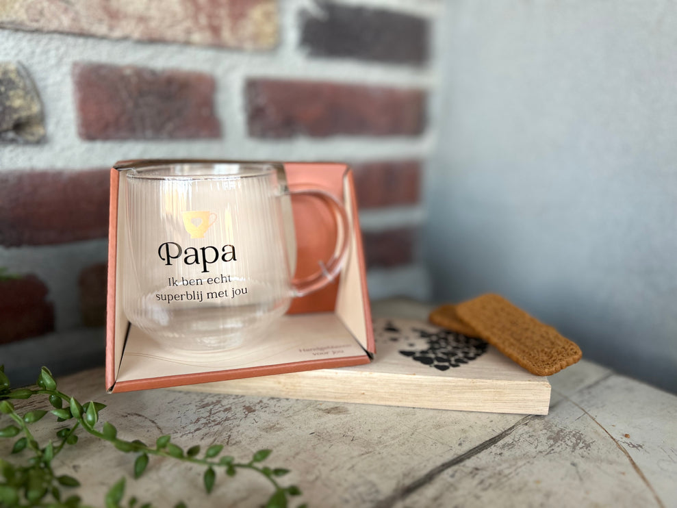 Theeglas papa