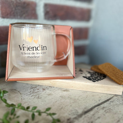 Theeglas Vriendin