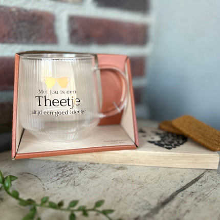 Theeglas Theetje goed ideetje