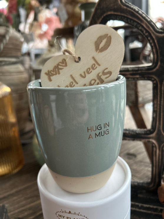 MY FLAME - SOJAKAARS IN THEEKOP - HUG IN A MUG - TEA NOIR
