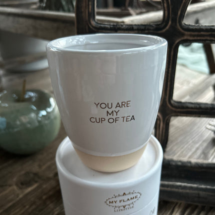 MY FLAME - SOJAKAARS IN THEEKOP - YOU ARE MY CUP OF TEA - HERBAL INFUSION