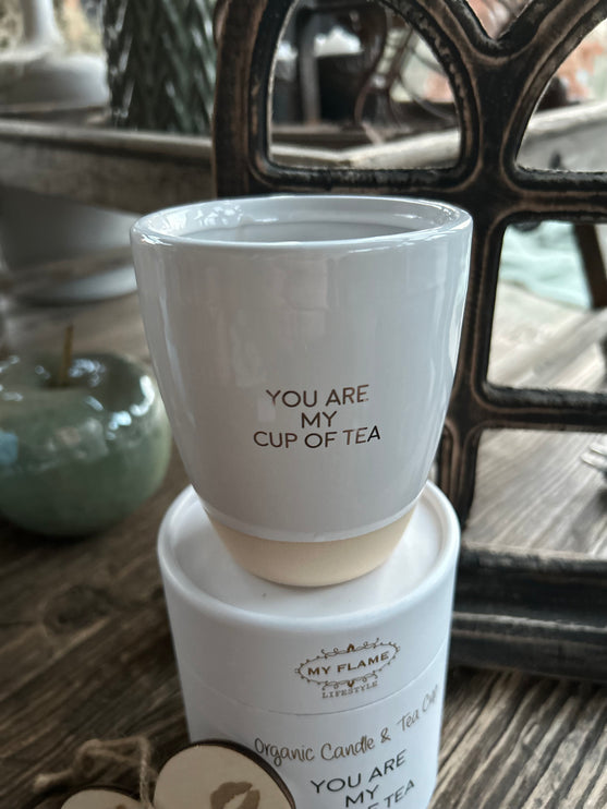 MY FLAME - SOJAKAARS IN THEEKOP - YOU ARE MY CUP OF TEA - HERBAL INFUSION