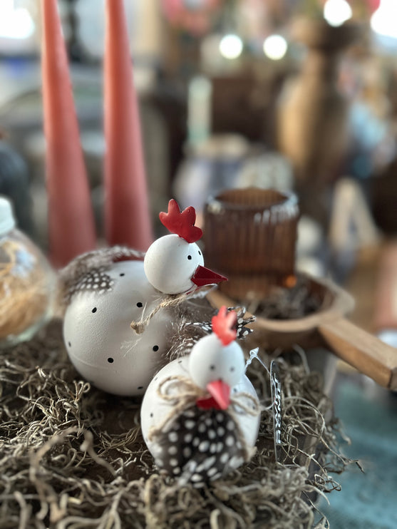 Kippetje van Metaal - 13x10x9 cm