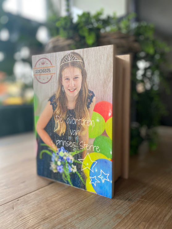 Kistje in boekvorm met/zonder opdruk