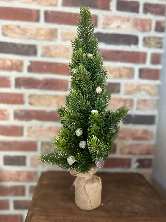 Kerstboom Jute Abies M