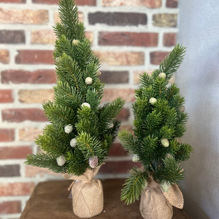 Kerstboom jute Abies