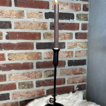 Ijzeren Kandelaar Zwart S