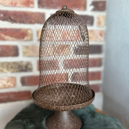 Metalen stolp hoog Maat L