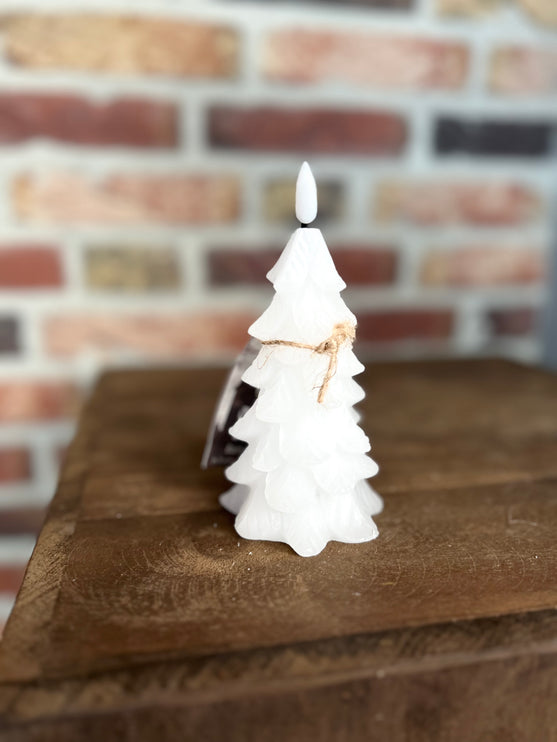 Kerstboom Ledkaars S Wit