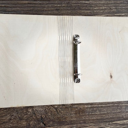 Houten kaft Lerares A5 formaat
