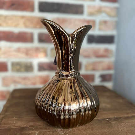 Vaas Brons/Goud Kleurig