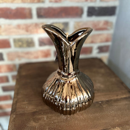 Vaas Brons/Goud Kleurig
