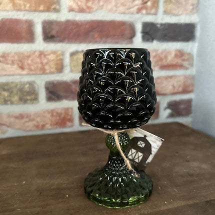 Theelicht Groen Glas M