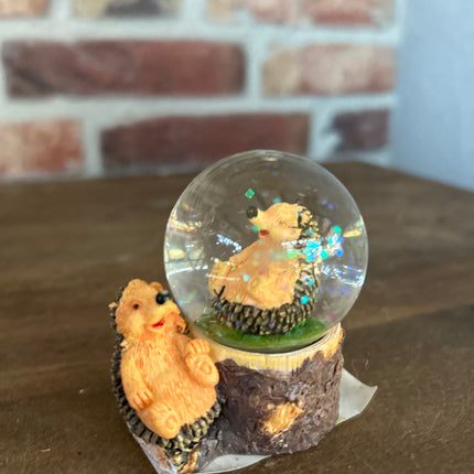 Sneeuwbol Glitter egeltjes