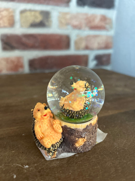 Sneeuwbol Glitter egeltjes
