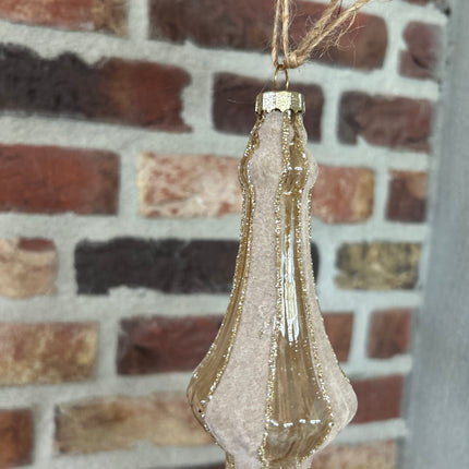 Kerstornament Fluweel-Goud