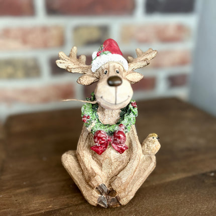Eland Met Kerstmuts