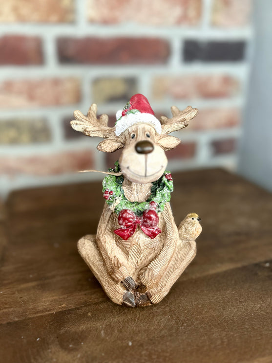 Eland Met Kerstmuts