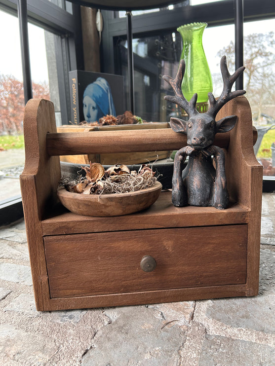 Keukenrolhouder robuust - met laatje