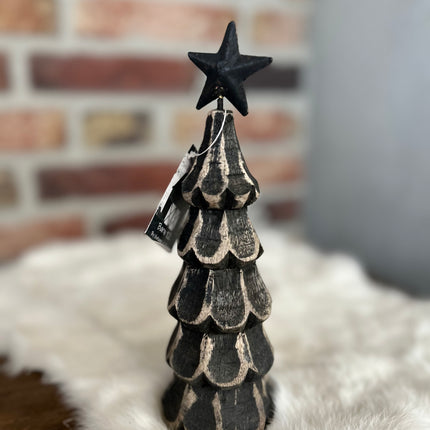 Houten Kerstboom met ster S
