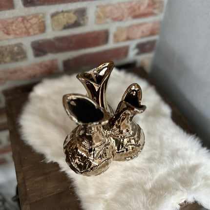 Tulpenvaas Goud-Chroom