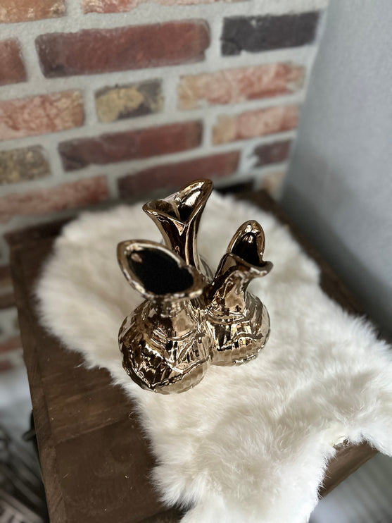 Tulpenvaas Goud-Chroom