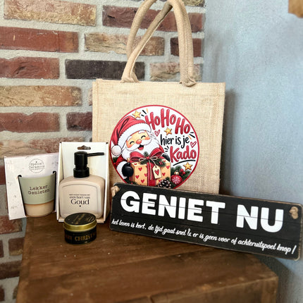 Kerstpakket compleet met vulling 1