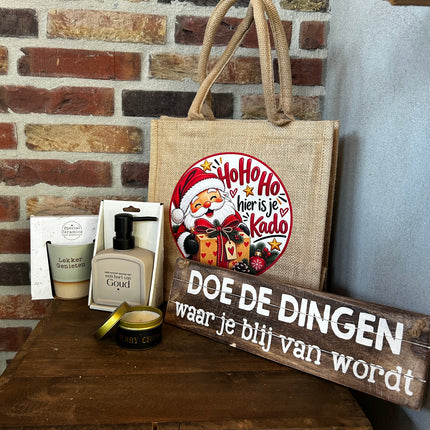 Kerstpakket compleet met vulling 24