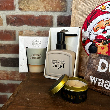 Kerstpakket compleet met vulling 24
