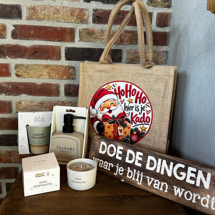 Kerstpakket compleet met vulling 28