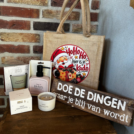 Kerstpakket compleet met vulling 33