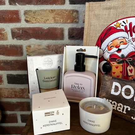 Kerstpakket compleet met vulling 33