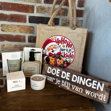 Kerstpakket compleet met vulling 36
