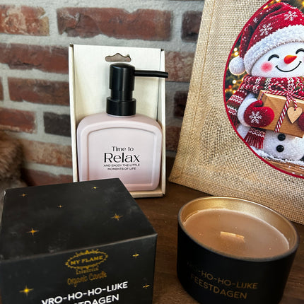 Kerstpakket compleet met vulling 73