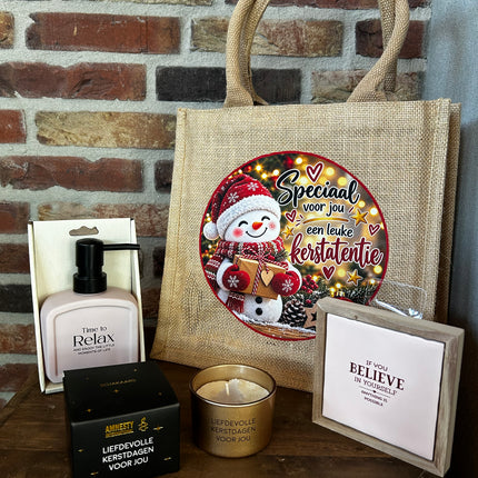 Kerstpakket compleet met vulling 74