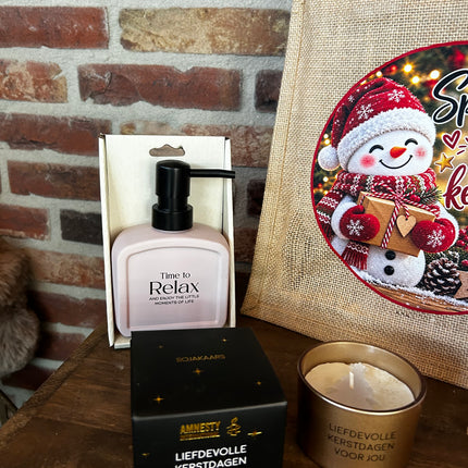 Kerstpakket compleet met vulling 74