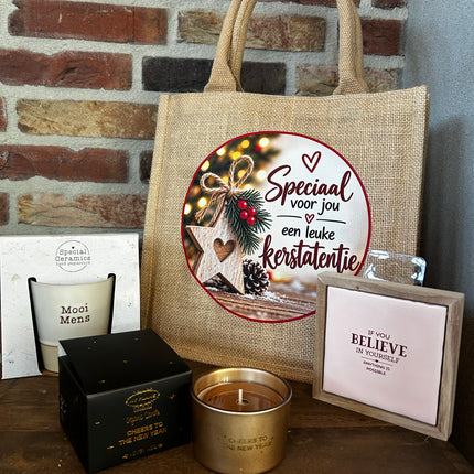 Kerstpakket compleet met vulling 80